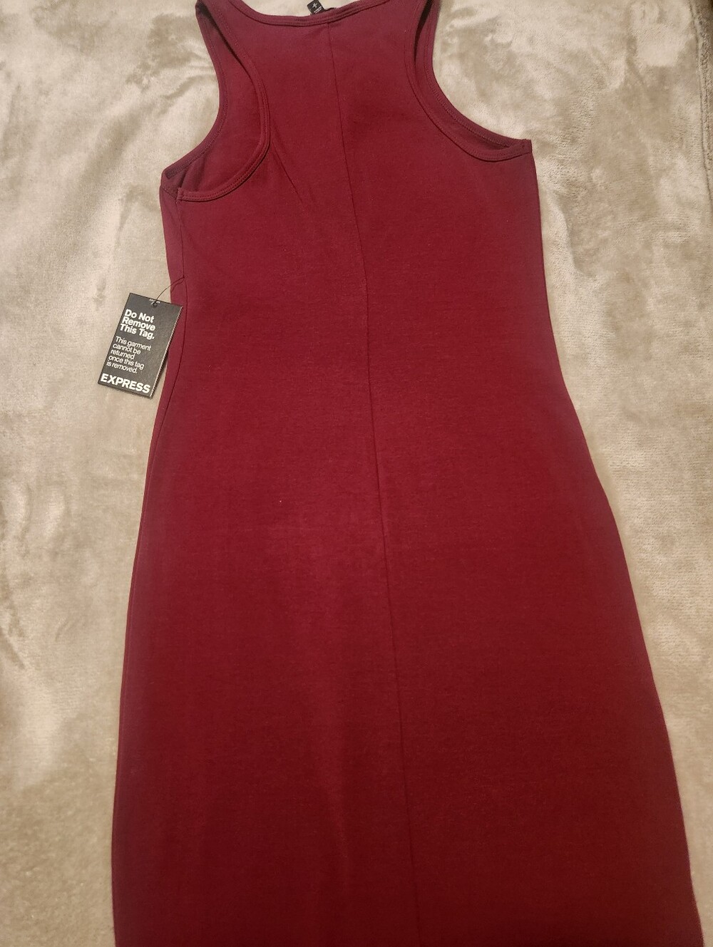 Express Bodycon Racerback Midi Dress - Picture 2 of 3